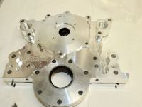 251100-0001  RCD Gear Drive - Small Block Ford Gear Drive with Motor Mount 10AN Holes